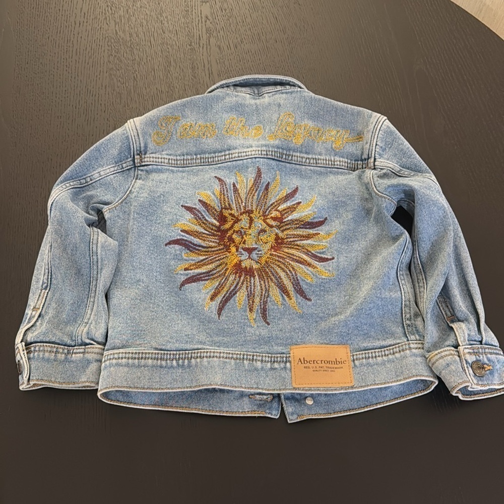 Abercrombie kids denim jacket